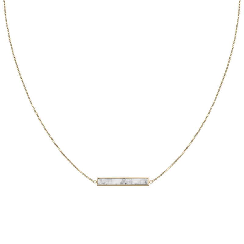 Collier CLUSE Idylle Gold Marble Bar CLJ21009 - PRECIOVS