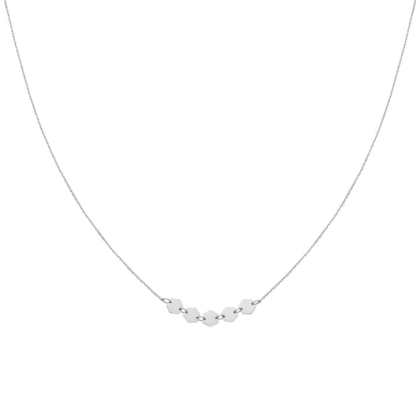 Collier CLUSE Essentielle Silver Hexagons CLJ22001 - PRECIOVS