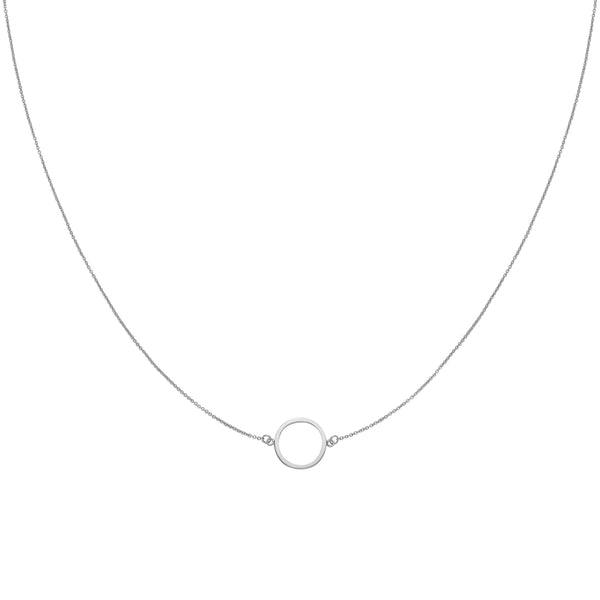 Collier/tour de cou CLUSE Essentielle SIlver Open Circle Choker CLJ22002 - PRECIOVS