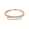 Bague CLUSE Idylle Rose Gold Marble Bar CLJ40002 - PRECIOVS