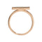 Bague CLUSE Idylle Rose Gold Marble Bar CLJ40002 - PRECIOVS