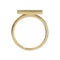 Bague CLUSE Idylle Gold Marble Bar CLJ41002 - PRECIOVS