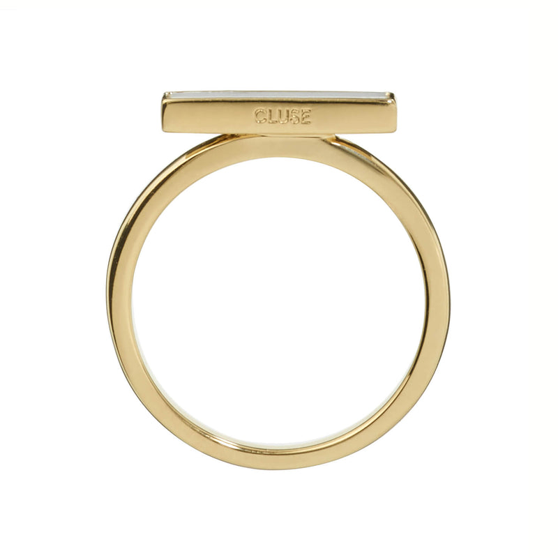 Bague CLUSE Idylle Gold Marble Bar CLJ41002 - PRECIOVS