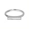 Bague CLUSE Idylle Silver Marble Bar CLJ42002 - PRECIOVS