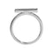 Bague CLUSE Idylle Silver Marble Bar CLJ42002 - PRECIOVS