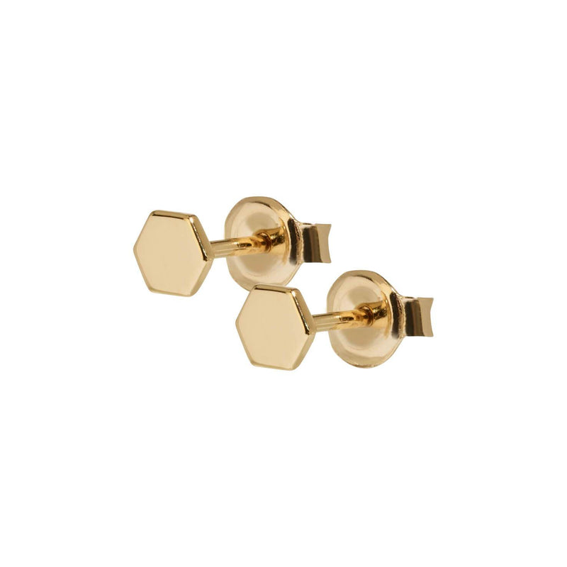 Boucles d'oreilles CLUSE Essentielle Gold Hexagon Stud CLJ51006 - PRECIOVS