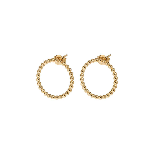 Boucles d'oreilles CLUSE Essentielle Gold Open Circle Embellished Stud CLJ51007 - PRECIOVS