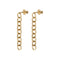 Boucles d'oreilles CLUSE Essentielle Gold Open Hexagons Chain CLJ51009 - PRECIOVS