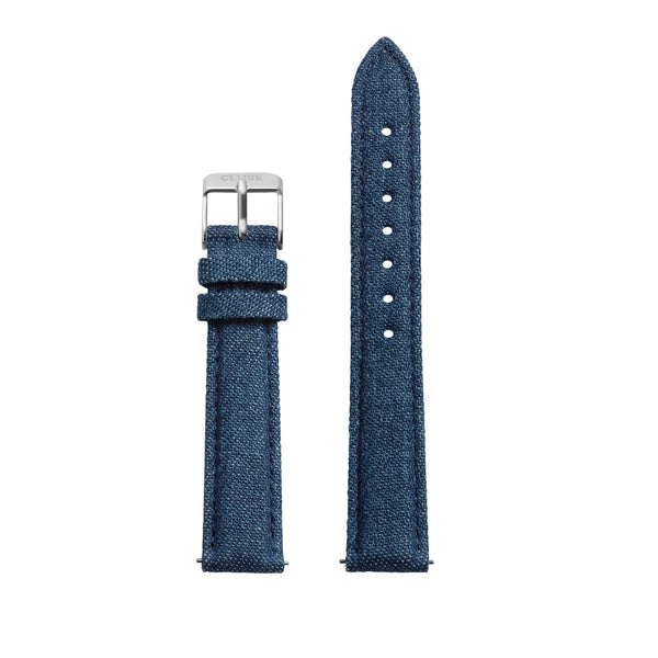 Bracelet pour montre CLUSE Minuit Blue Denim/Sliver CLS331 - PRECIOVS