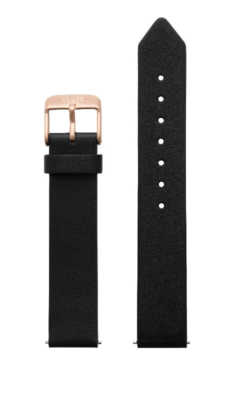 Bracelet pour montre CLUSE La Roche Petite Black Rose Gold CLS414 - PRECIOVS