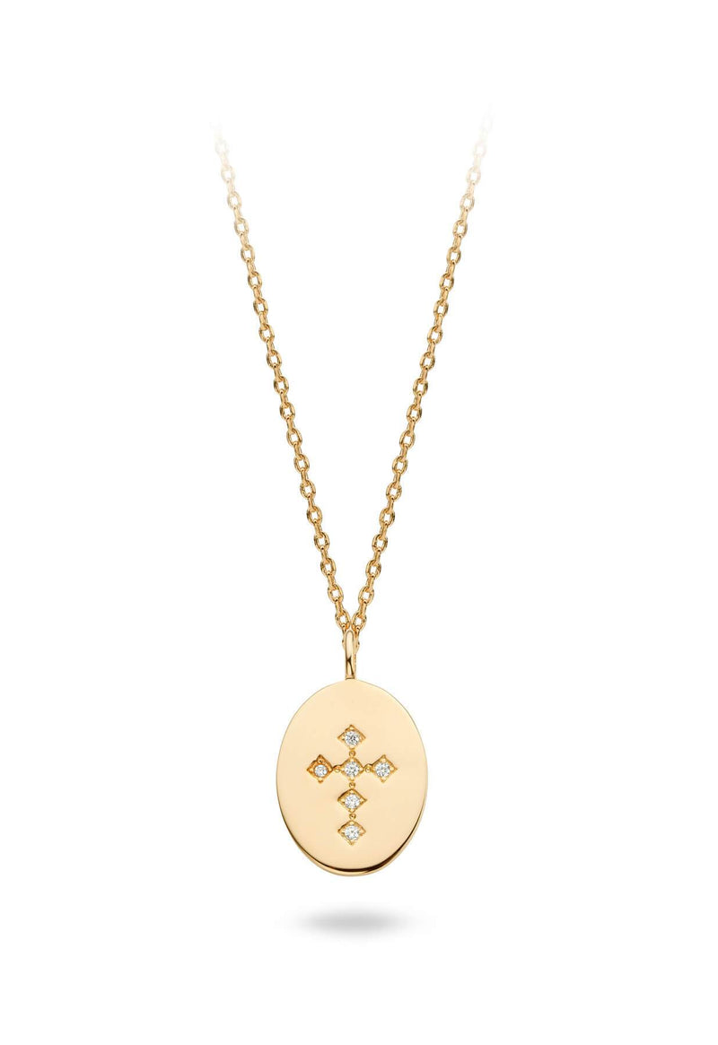 Collier MYA BAY Collier médaille avec croix CO-13.G - PRECIOVS