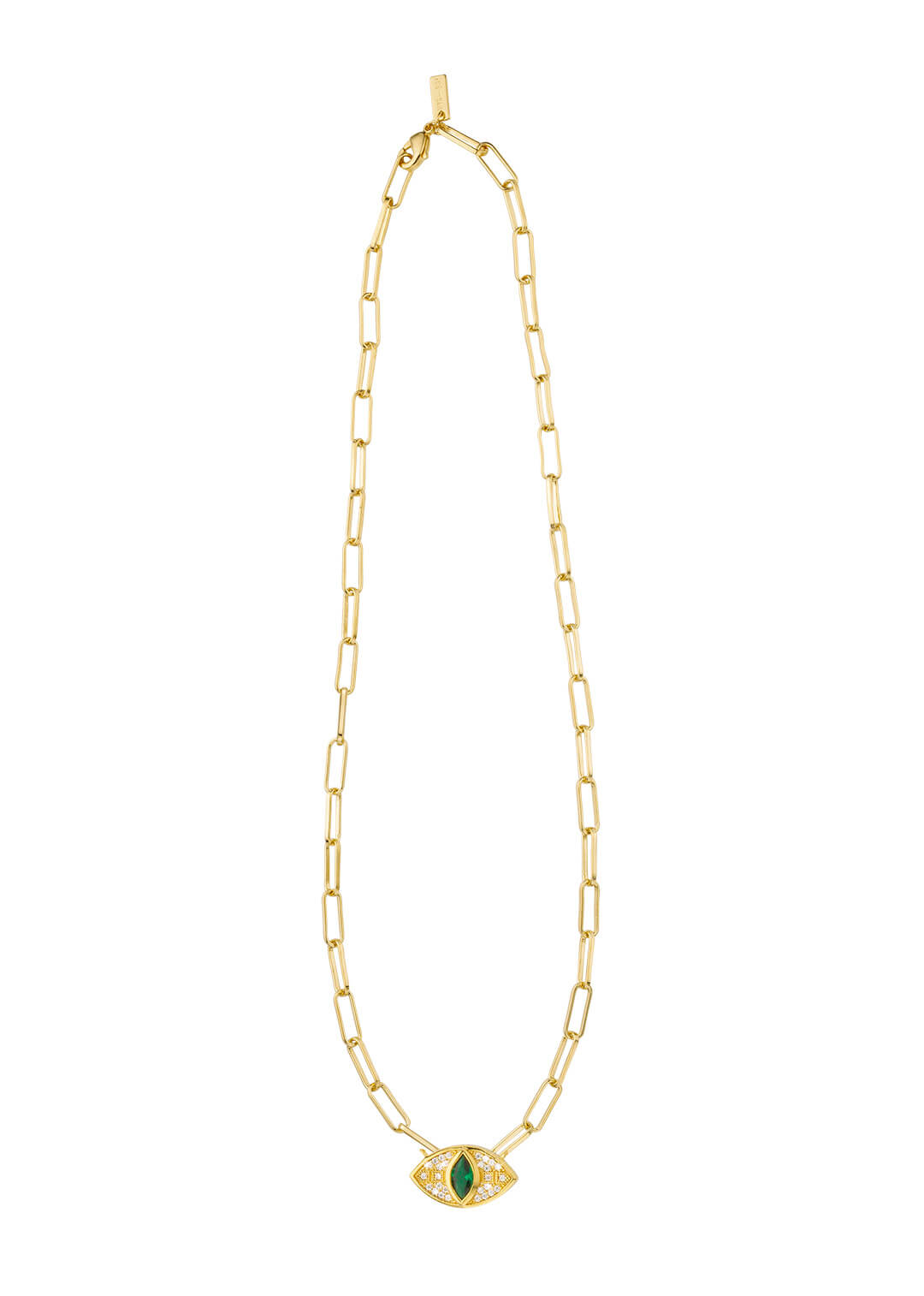 Collier MYA BAY Green Ojo CO-155.G - PRECIOVS