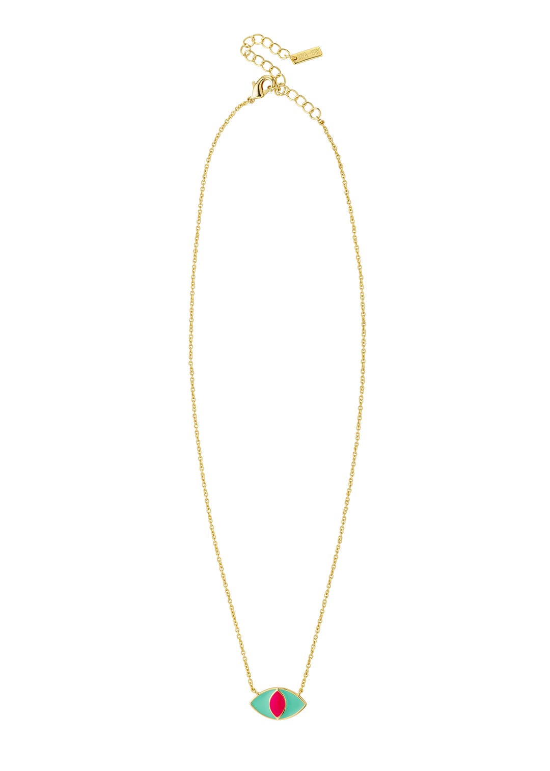 Collier MYA BAY Rainbow Green Turquoise Ojo CO-177.G - PRECIOVS