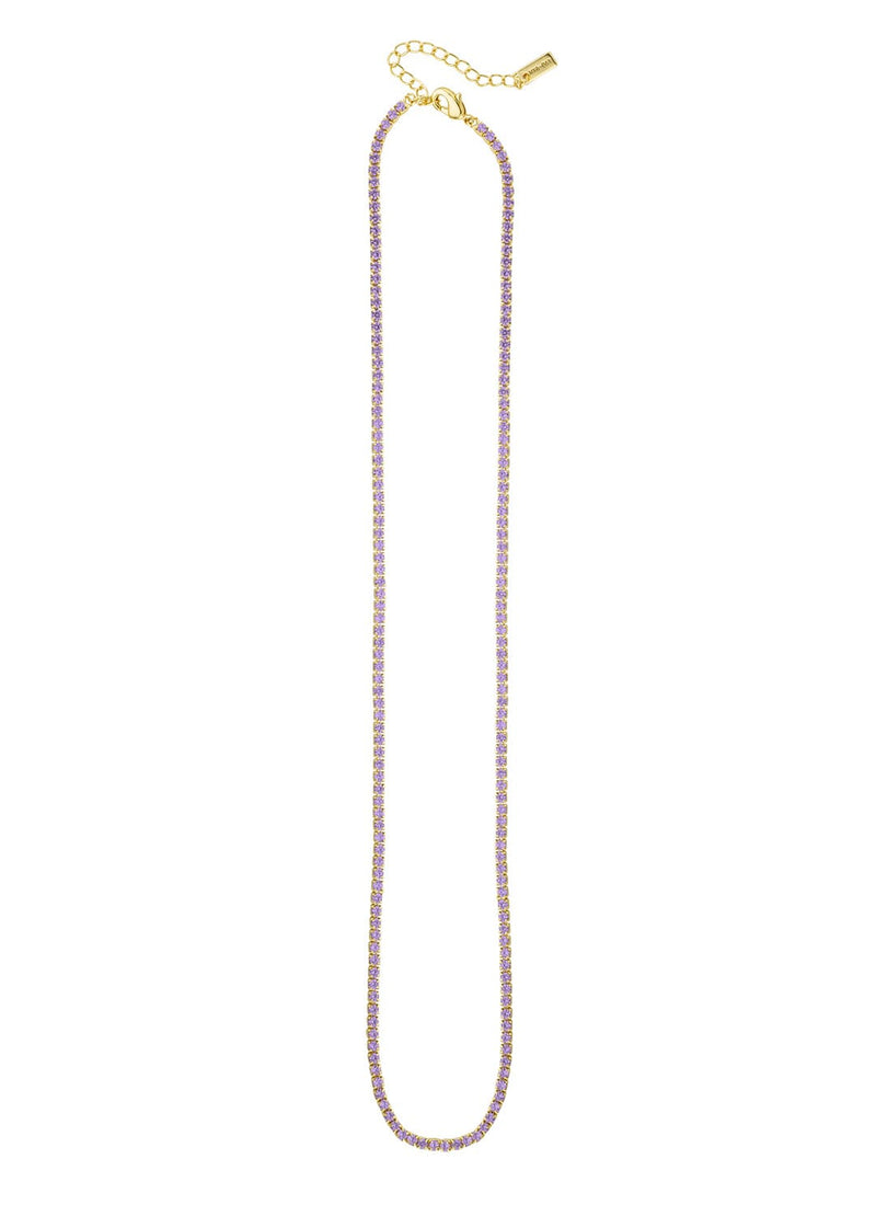 Collier MYA BAY Purple Tennis CO-210.G - PRECIOVS