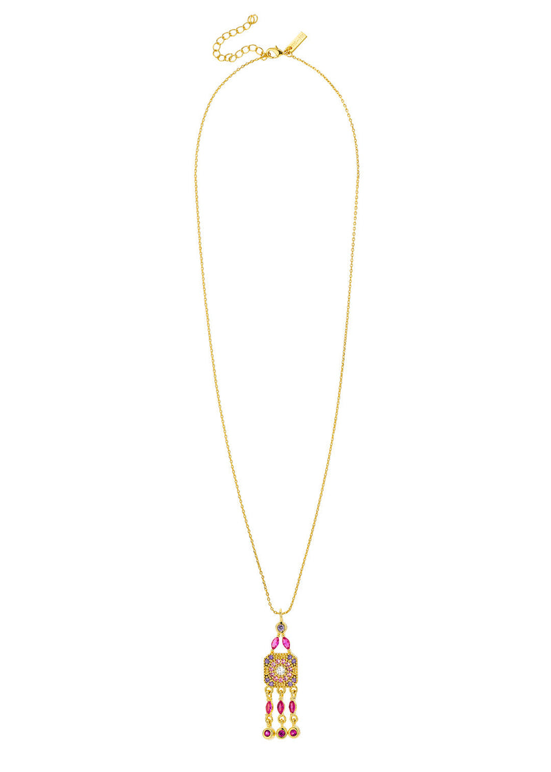 Collier MYA BAY Fuchsia-Purple Dancing Mary CO-220.G - PRECIOVS