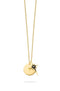 Collier MYA BAY Double comète - Email noir CO-23.G - PRECIOVS