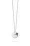Collier MYA BAY Double comète - Email noir CO-23.S - PRECIOVS