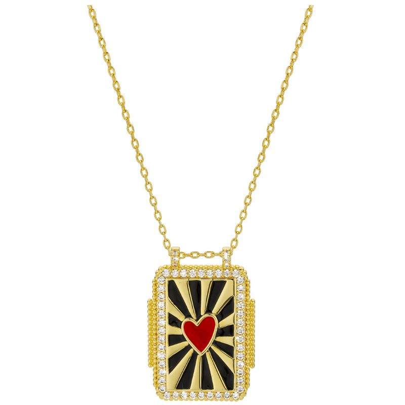 Collier MYA BAY Psychedelic Heart Boheme  CO-234.G - PRECIOVS