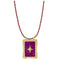 Collier MYA BAY Purple Diwali Boheme  CO-235.G - PRECIOVS