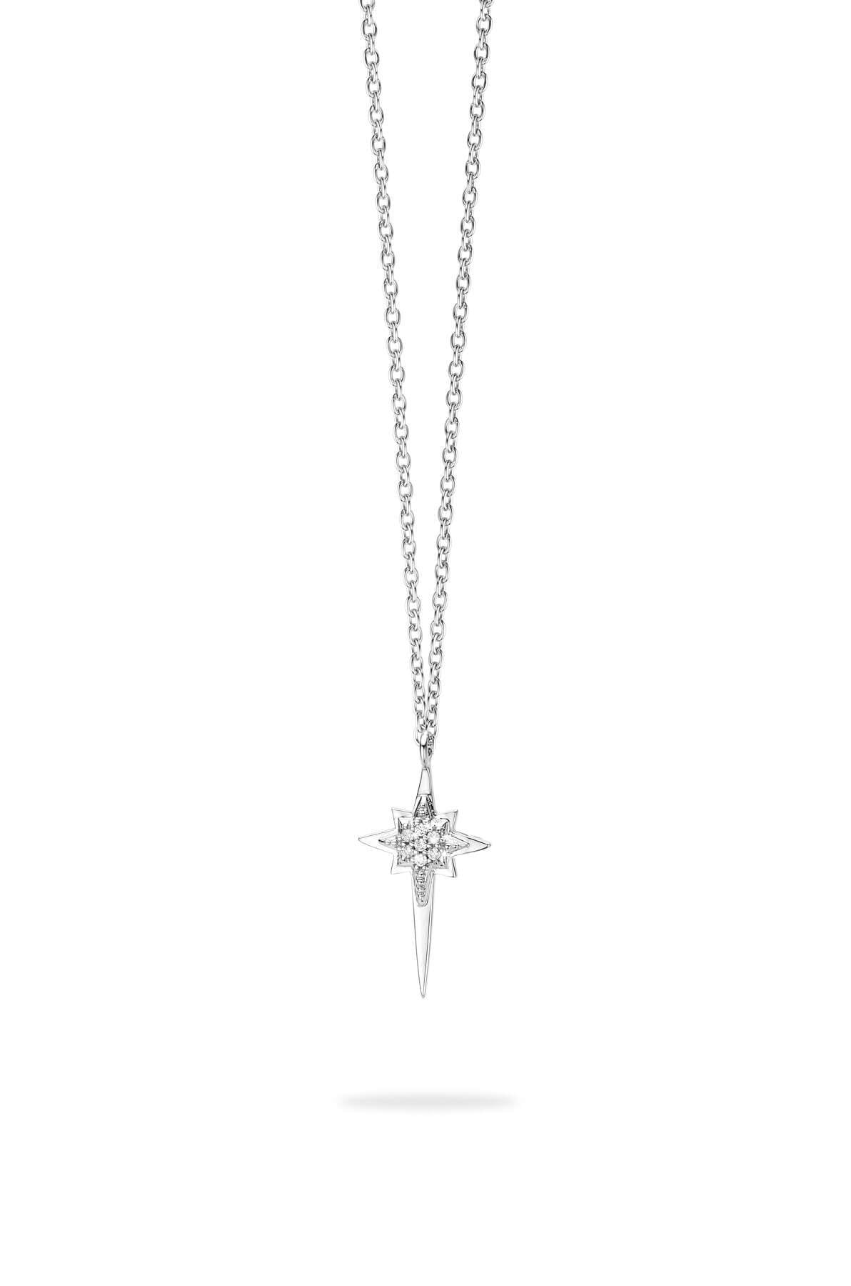 Collier MYA BAY Comète - Pierres blanches CO-26.S - PRECIOVS