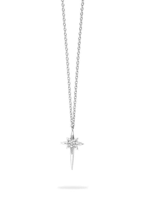 Collier MYA BAY Comète - Pierres blanches CO-26.S - PRECIOVS