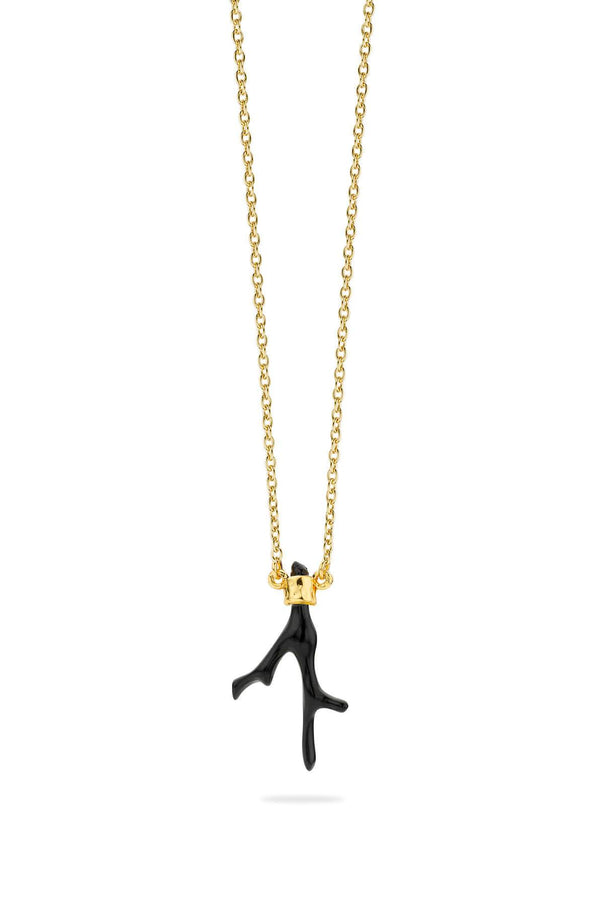 Collier MYA BAY Corail - Black CO-49.G - PRECIOVS