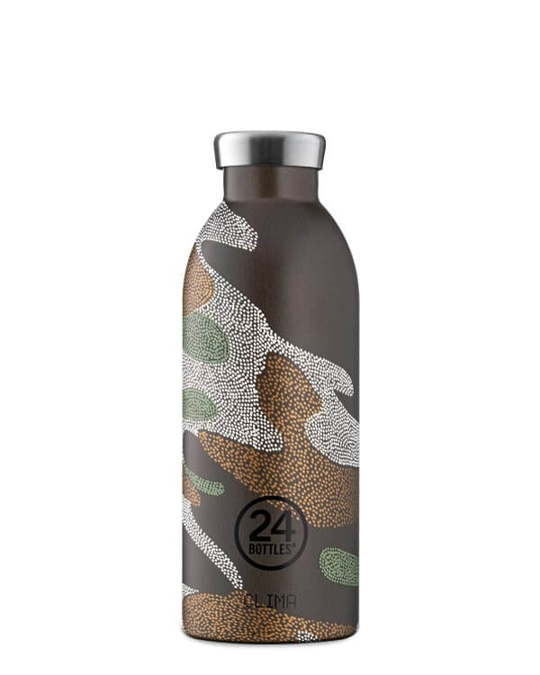 Bouteille réutilisable 24Bottles Clima Bottle Camo Zone 500ml - PRECIOVS