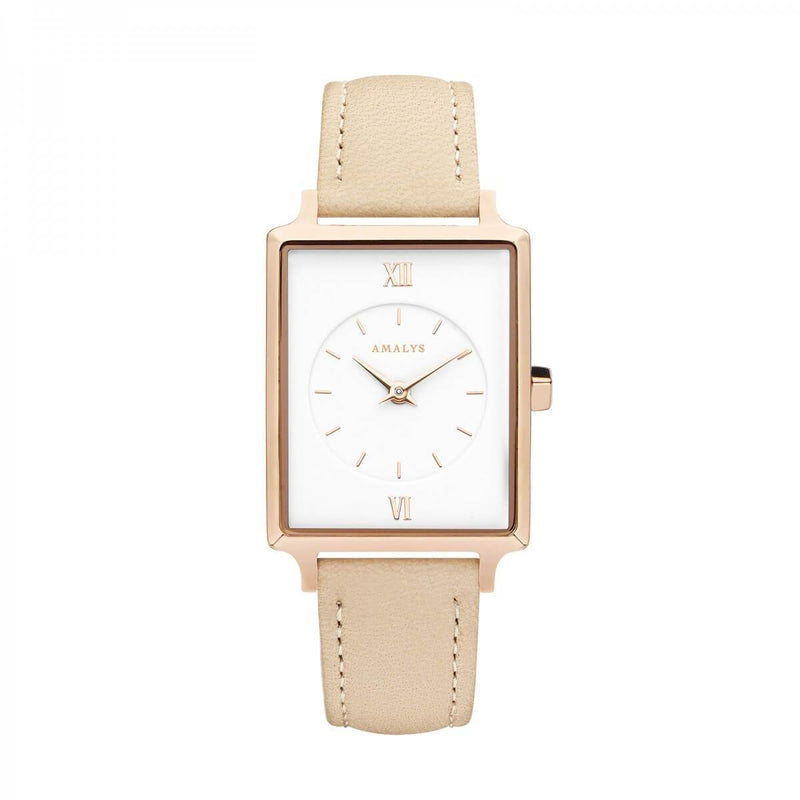 Montre Amalys Candice Rose Gold/White Pink - PRECIOVS