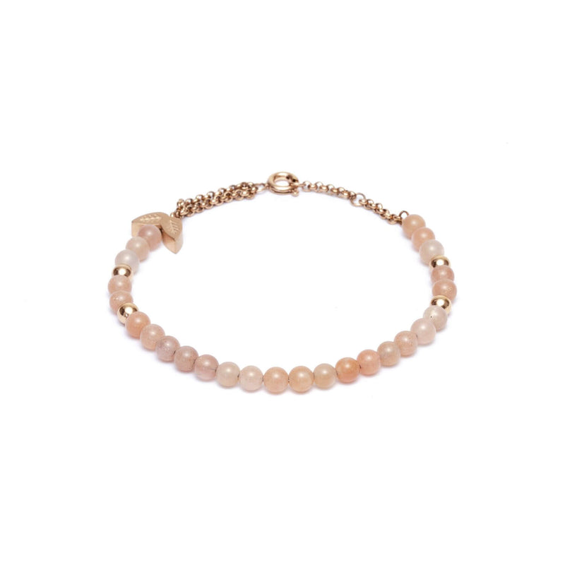 Bracelet Didyma par Gemini Chania Pink en pierres de soleil - PRECIOVS