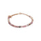 Bracelet Didyma par Gemini Chania Purple en pierres naturelles lépidolite - PRECIOVS