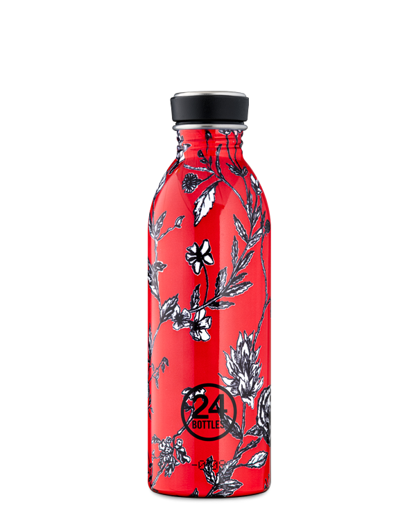 Bouteille réutilisable 24Bottles Urban Bottle Cherry Lace 500ml - PRECIOVS