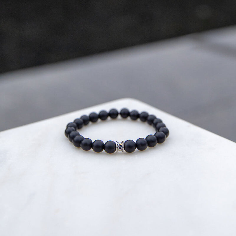 Bracelet Gemini Basic Mat Black - PRECIOVS