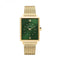 Montre Amalys Colette Gold/Green Mesh - PRECIOVS