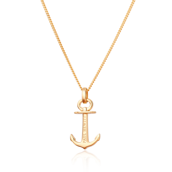 Collier Paul Hewitt Anchor Spirit Plaqué or 18 carats - PRECIOVS