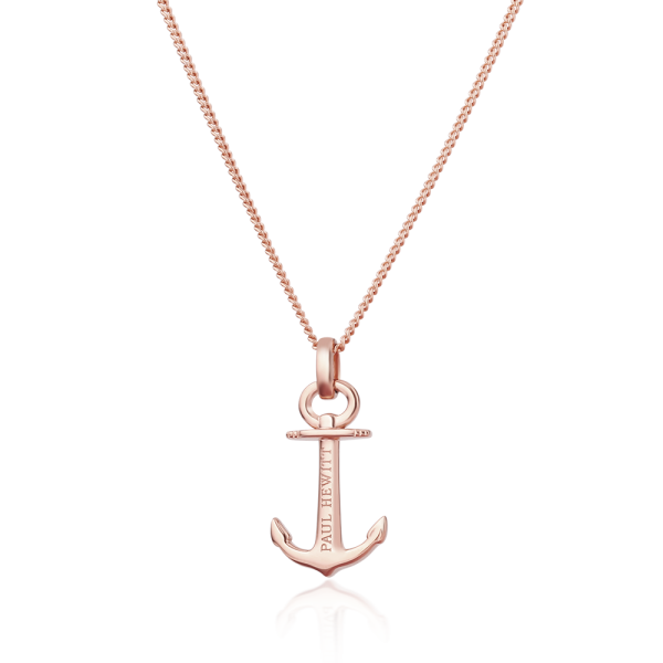 Collier Paul Hewitt Anchor Spirit Plaqué rose gold 18 carats - PRECIOVS