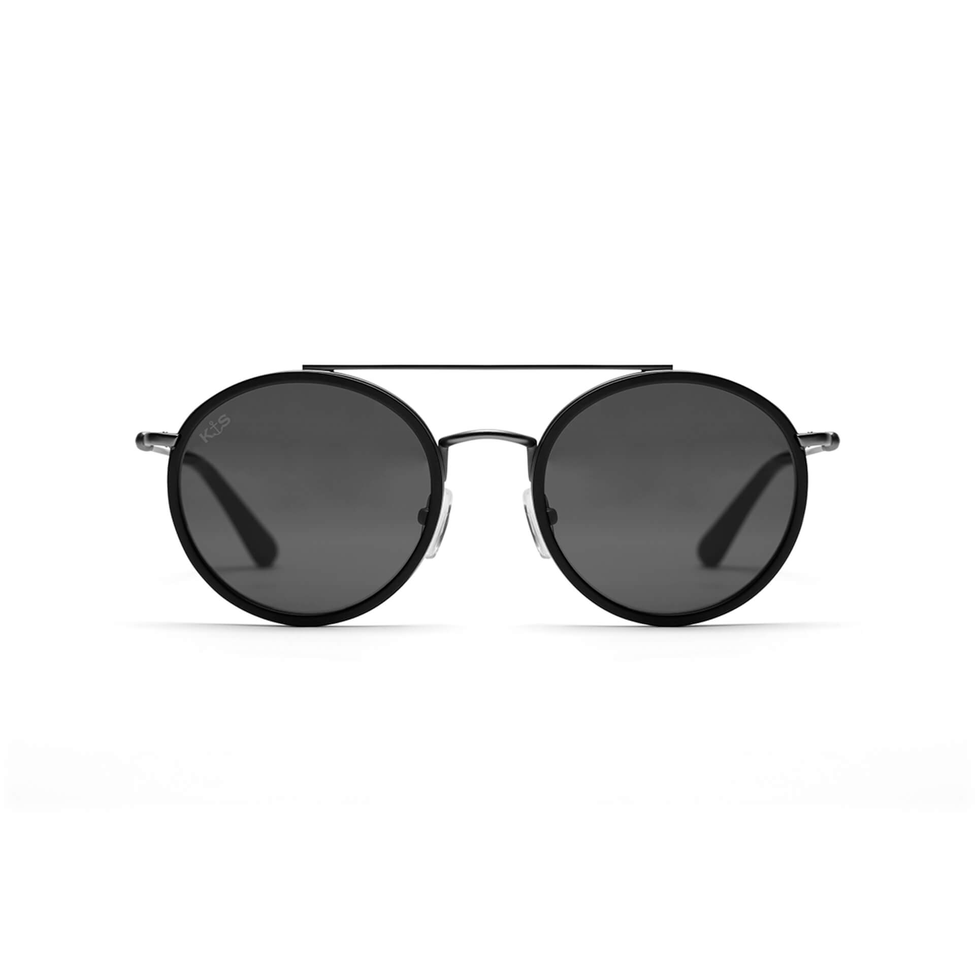 Lunettes de soleil Kapten & Son Bali Matt Black Silver Black - PRECIOVS
