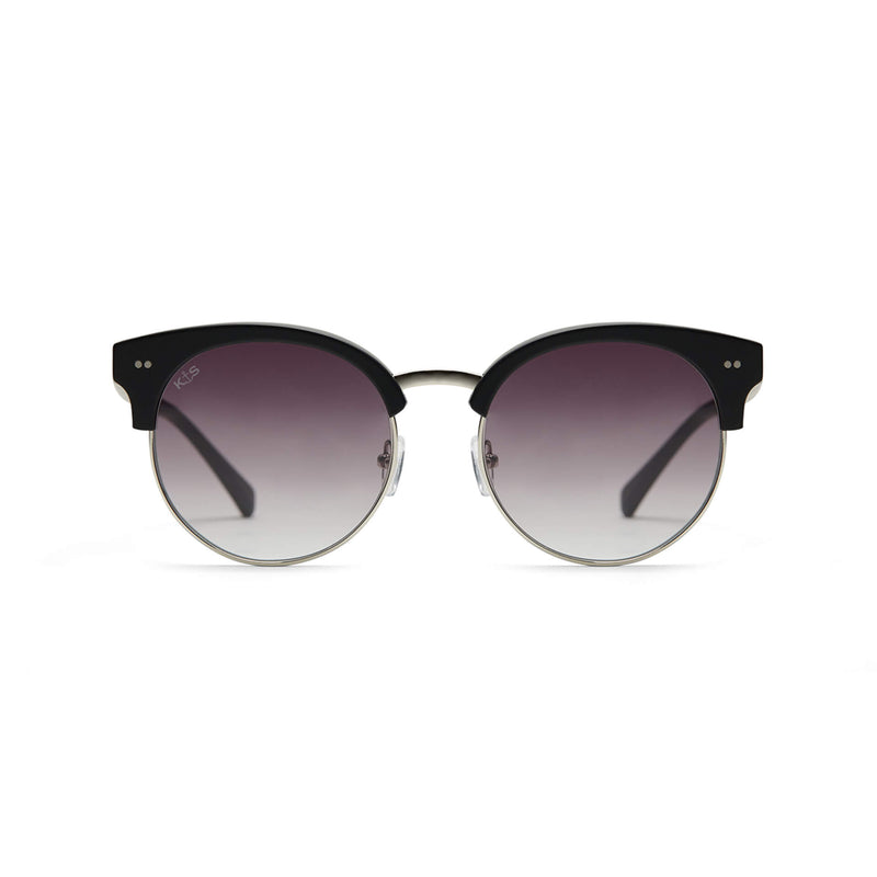 Lunettes de soleil Kapten & Son Capri Matt Black Silver Gradient Black - PRECIOVS