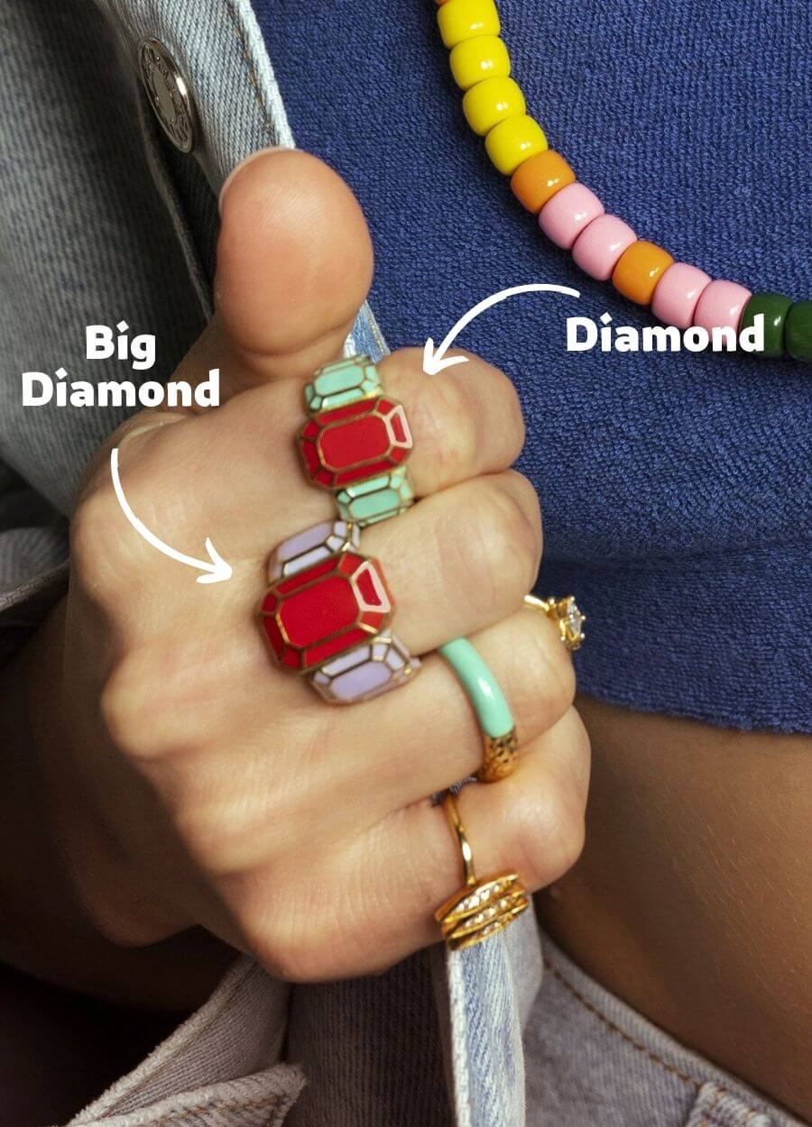 Bague MYA BAY Red Diamond BA-239.G - PRECIOVS