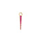 Grigri de boucles d'oreilles MYA BAY Fuchsia Ice Pick EBO-18.G - PRECIOVS