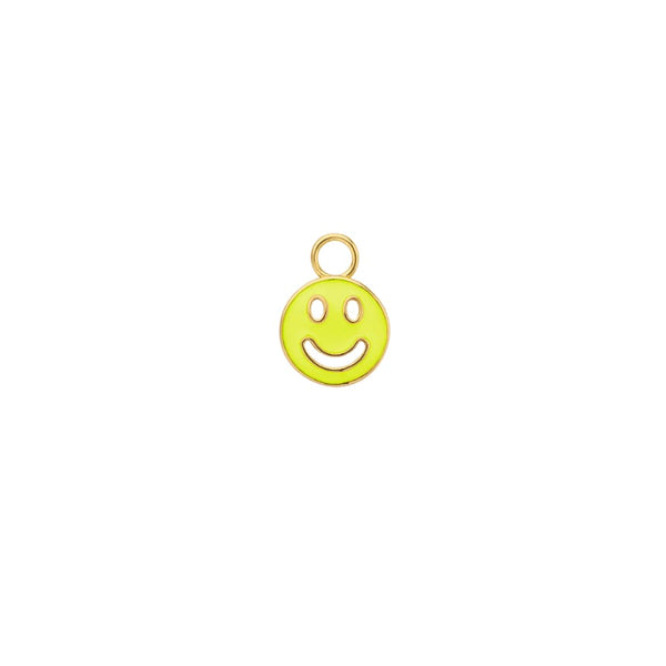 Grigri de boucles d'oreilles MYA BAY Yellow Smile EBO-25.G - PRECIOVS