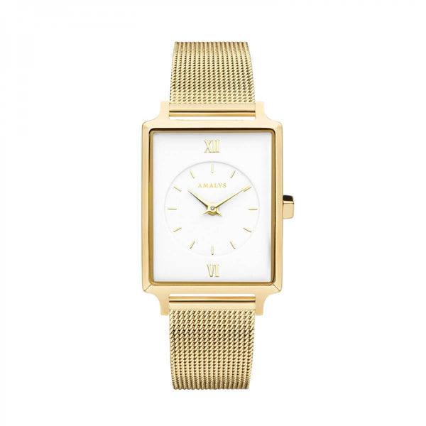 Montre Amalys Emily Mesh Gold/White - PRECIOVS