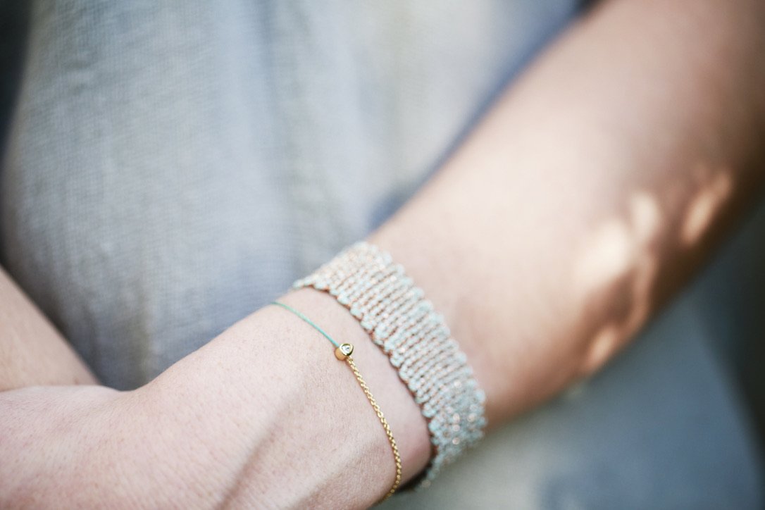 Bracelet I.Ma.Gi.N Jewels Br Pear Duo Turquoise Argent - PRECIOVS