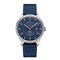 Montre Paul Hewitt Tide Runner Navy Blue Rot Silber Leder Mid Brown - PRECIOVS