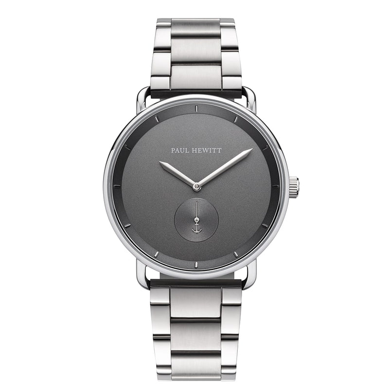 Montre Paul Hewitt Breakwater Line Iron Grey Acier Inoxydable Bande Métallique - PRECIOVS