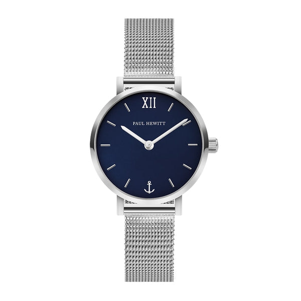 Montre Sailor Line Modest Blue Lagoon Acier Inoxydable Bande Mesh - PRECIOVS