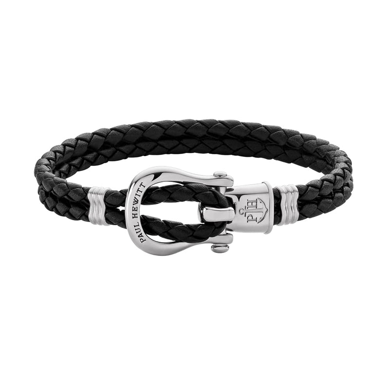 Bracelet Paul Hewitt Ancre PHINITY Acier Inoxydable Noir - PRECIOVS