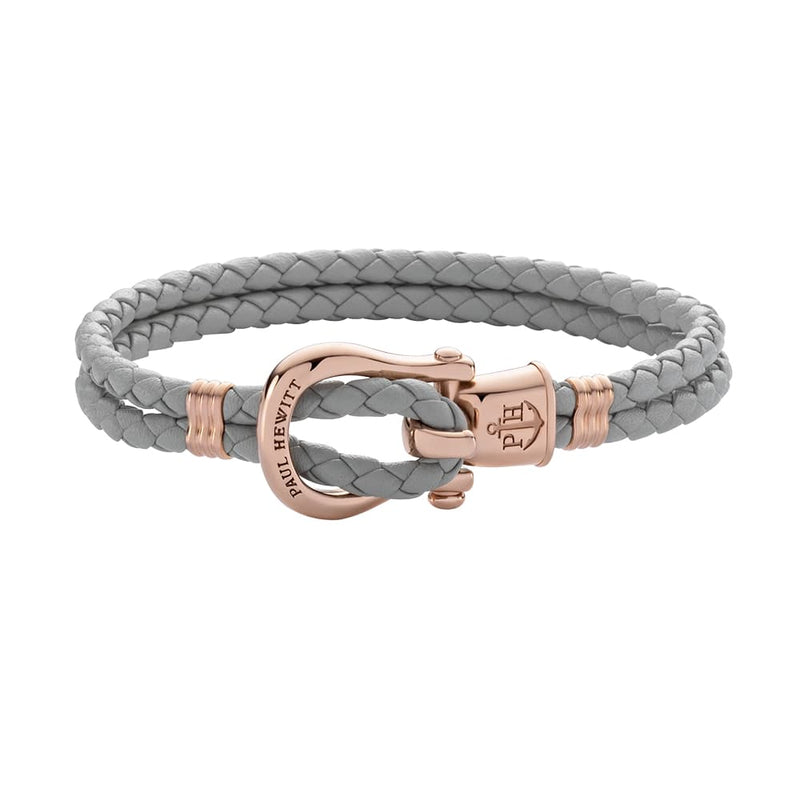 Bracelet Paul Hewitt Ancre PHINITY Or Rosé Gris - PRECIOVS