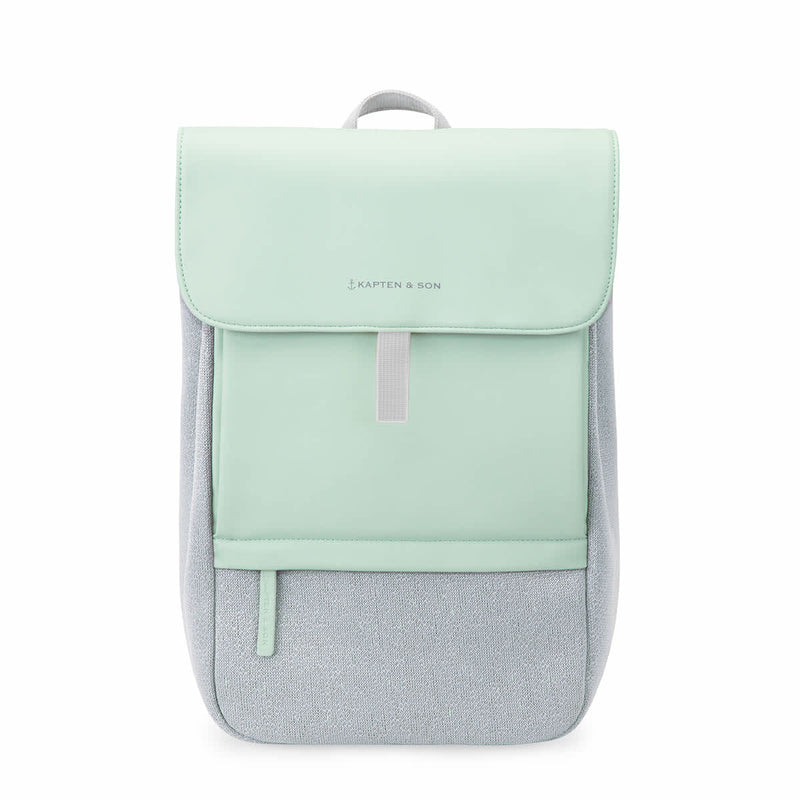 Sac à dos Kapten & Son Fyn Mint Grey SustainKnit - PRECIOVS