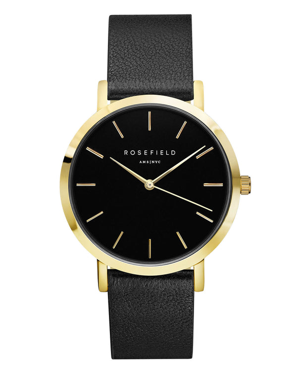 Montre Rosefield The GRAMERCY Black Black Gold GBBLG-G36 - PRECIOVS