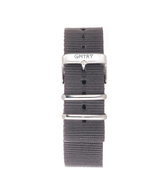 Montre GMTRY The Polygon Series White Gris (+2ème bracelet au choix) - PRECIOVS